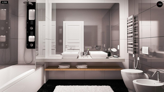 Проект дома Ux103 bG - 14 Одноэтажные дома в Киеве