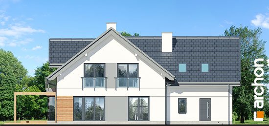 Проект дома Дом в гортензиях 2 (Г2) - 6 С мансардным этажом дома в Киеве