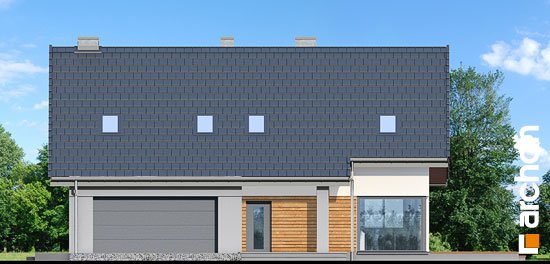 Проект дома Дом в яблонках 15 (Г2) - 3 С мансардным этажом дома в Киеве