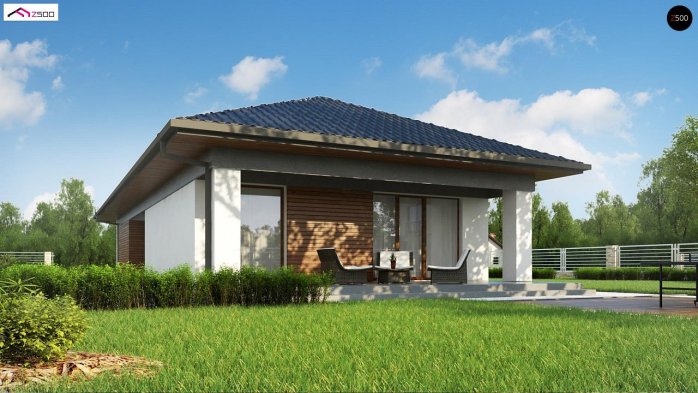 Проект дома U363 - 6 Одноэтажные дома в Киеве