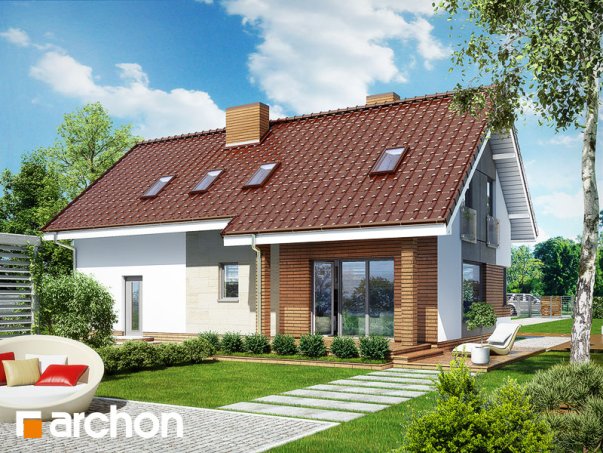 Проект дома Дом в журавках (Г2) - 2 С мансардным этажом дома в Киеве