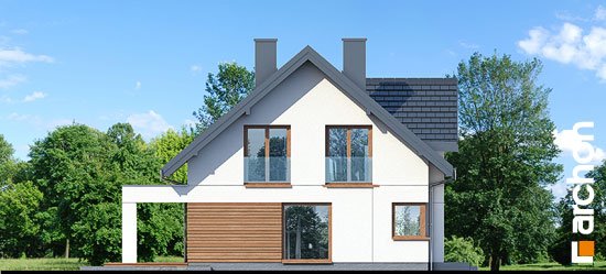 Проект дома Дом в коммифорах 4 - 5 С мансардным этажом дома в Киеве