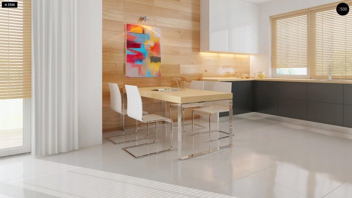 Проект дома Ux114 - 8 Двухэтажные дома в Киеве