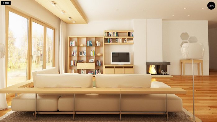 Проект дома U158 - 6 Одноэтажные дома в Киеве