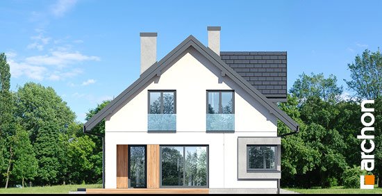 Проект дома Дом в изопируме 6 (Г2) - 4 С мансардным этажом дома в Киеве