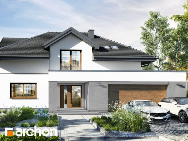 Проект дома Вилла Миранда 18 (Г2Е) - 2 Двухэтажные дома в Киеве