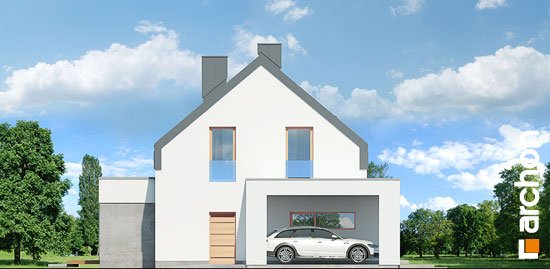 Проект дома Дом в аурорах (Н) - 5 С мансардным этажом дома в Киеве