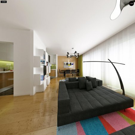 Проект дома U43 - 7 С мансардным этажом дома в Киеве