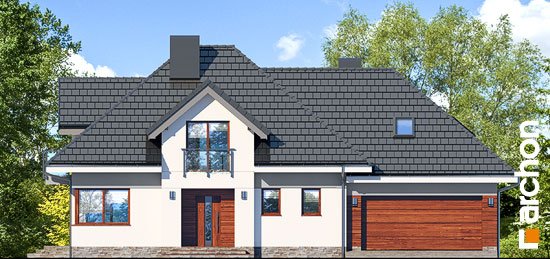 Проект дома Дом в сливах 2 (Г2) - 3 С мансардным этажом дома в Киеве