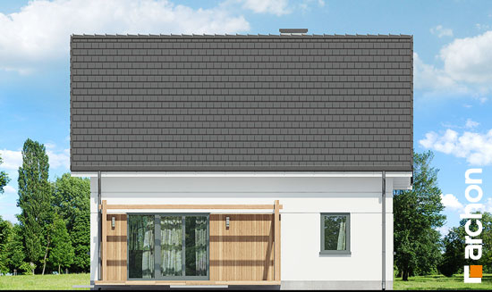 Проект дома Дом в хлорофитуме вер.3 - 6 С мансардным этажом дома в Киеве