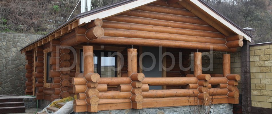 Зимняя беседка с мангалом в Старых Кодаках