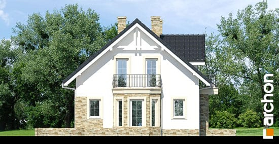 Проект дома Дом в рододендронах 14 вер.2 - 5 С мансардным этажом дома в Киеве