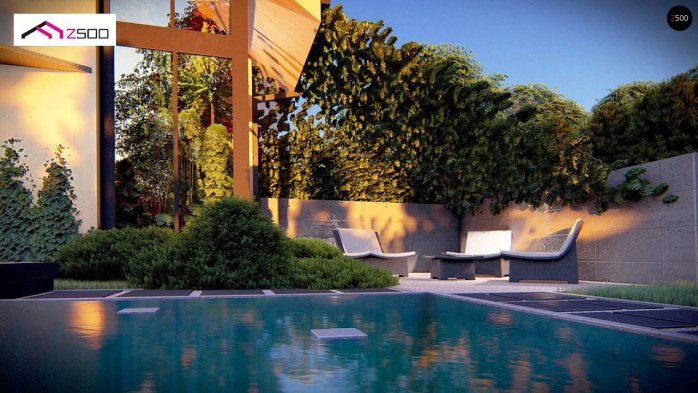 Проект дома U470 - 7 С мансардным этажом дома в Киеве