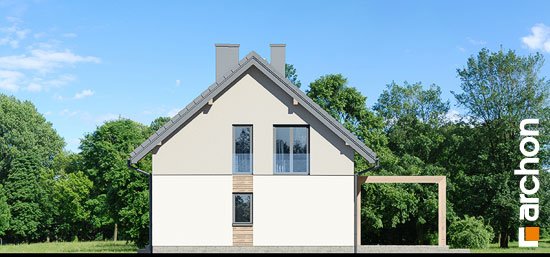 Проект дома Дом в силене - 4 С мансардным этажом дома в Киеве