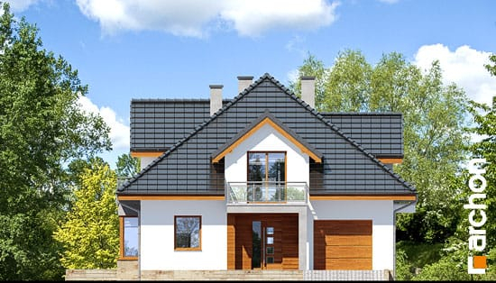 Проект дома Дом в тимьяне 3 (Н) - 3 С мансардным этажом дома в Киеве