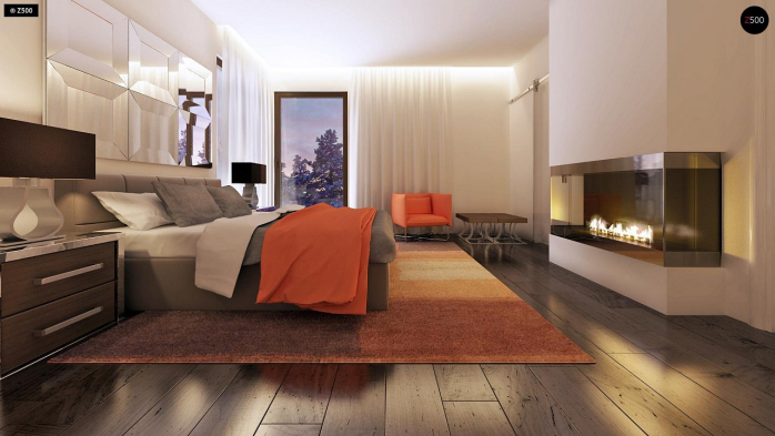 Проект дома Ux45 - 29 Двухэтажные дома в Киеве