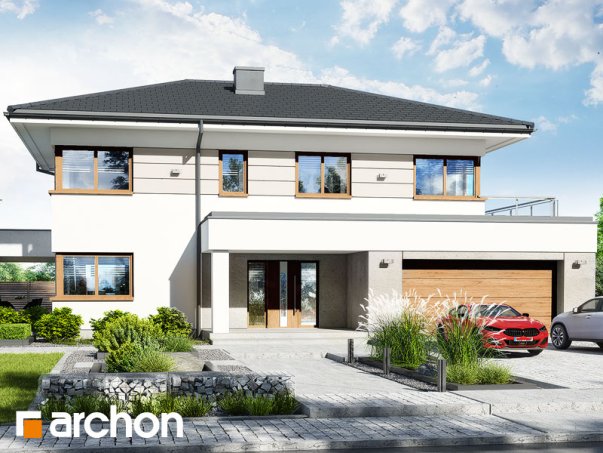 Проект дома Вилла Миранда 12 (Г2) - 1 Двухэтажные дома в Киеве