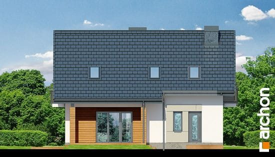 Проект дома Дом в яблонках 4  - 6 С мансардным этажом дома в Киеве