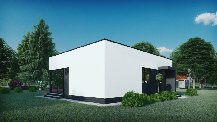 Проект дома DBT 314 - 5 Одноэтажные дома в Киеве