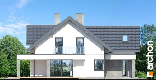 Проект дома Дом в теллимах (Г2) - 4 С мансардным этажом дома в Киеве