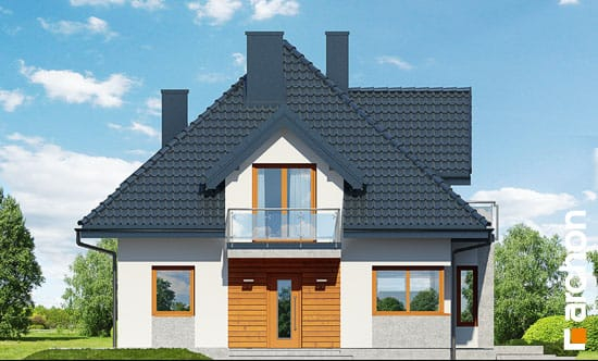 Проект дома Дом в багрянике - 3 С мансардным этажом дома в Киеве