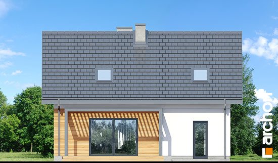 Проект дома Дом в бруснике (ГН) - 6 С мансардным этажом дома в Киеве