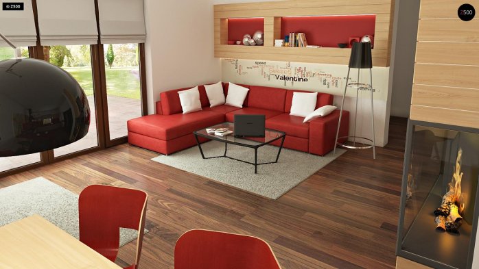 Проект дома U176 GP - 8 Одноэтажные дома в Киеве