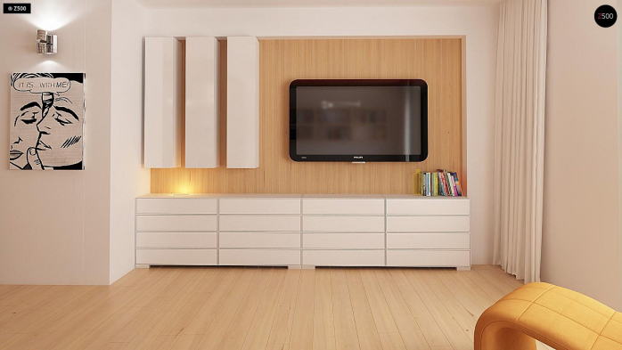 Проект дома U69 GP - 4 Одноэтажные дома в Киеве