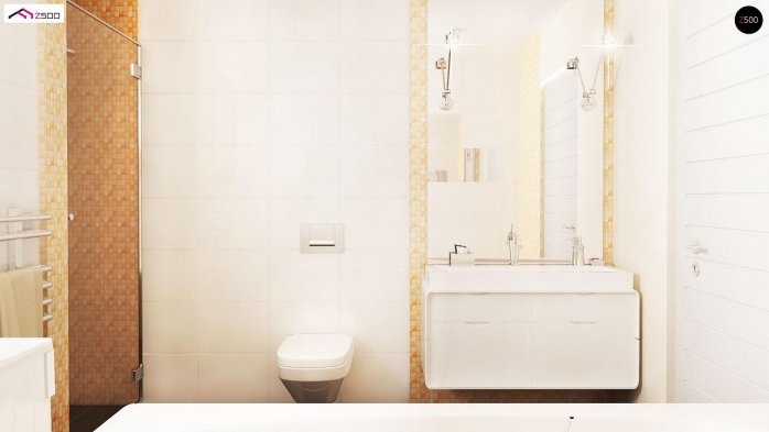 Проєкт будинку U98 WP GP2 - Одноповерхові дома у Києві