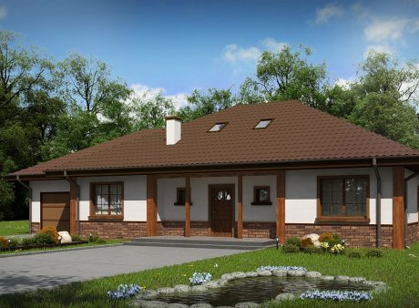 Проєкт будинку u10 D sdu gl