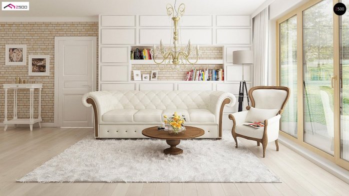 Проект дома U2 - 3 Одноэтажные дома в Киеве