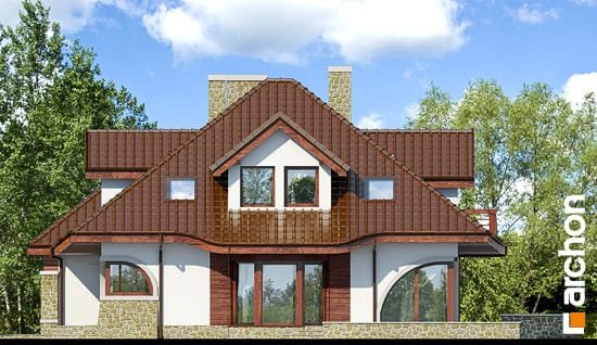 Проект дома Дом в зефирантесе (Г2) вер.2 - 4 С мансардным этажом дома в Киеве