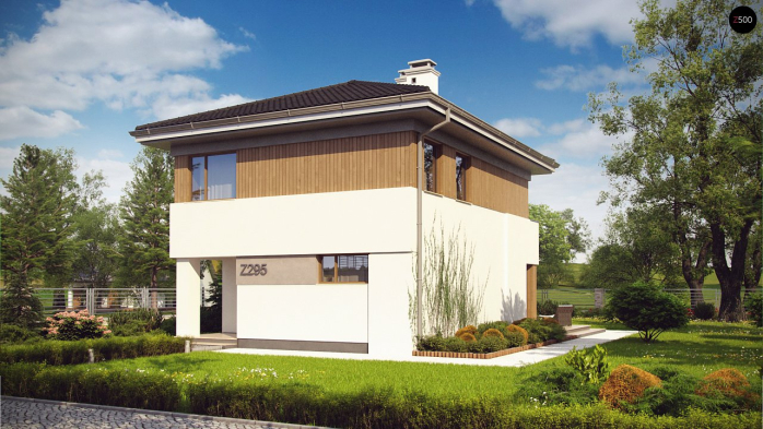 Проєкт будинку U295 - Двоповерхові дома у Києві