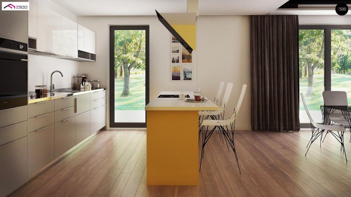 Проект дома Ux139 - 13 Двухэтажные дома в Киеве