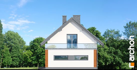 Проект дома Дом в кропликах - 4 С мансардным этажом дома в Киеве