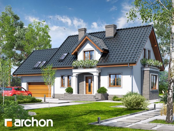 Проект дома Дом в вербенах 5 (Г2П) - 1 С мансардным этажом дома в Киеве