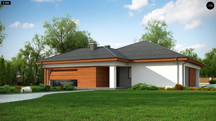Проект дома U333 - 1 Одноэтажные дома в Киеве