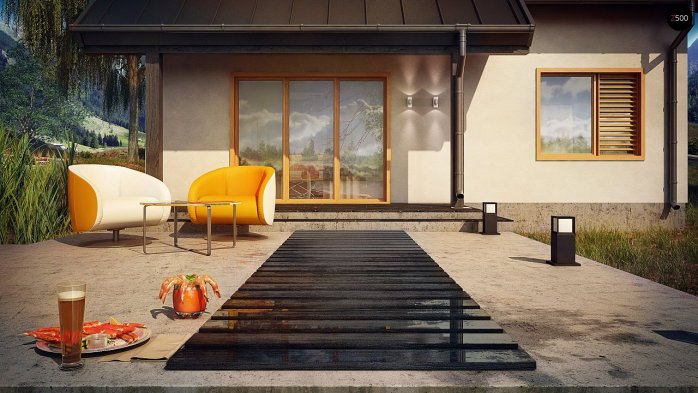 Проект дома U162 - 5 С мансардным этажом дома в Киеве