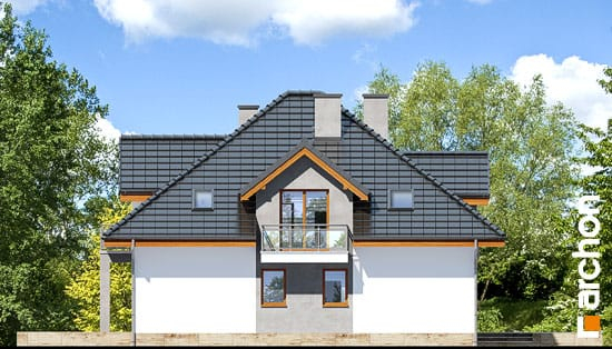 Проект дома Дом в тимьяне 3 (Н) - 4 С мансардным этажом дома в Киеве