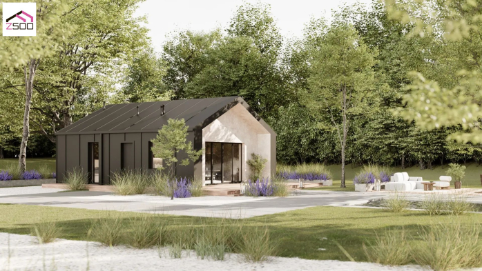 Проект дома U524 - 3 Одноэтажные дома в Киеве