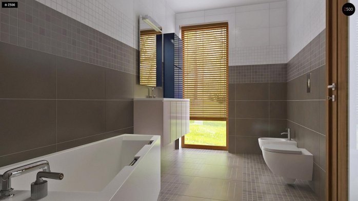 Проект дома Ux106 - 24 Одноэтажные дома в Киеве