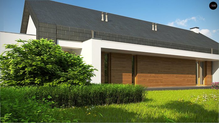 Проект дома U330 - 2 Одноэтажные дома в Киеве