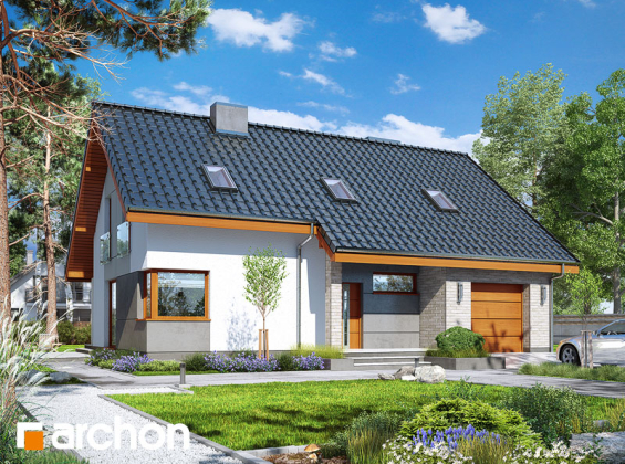 Проєкт будинку Будинок в журавках 4