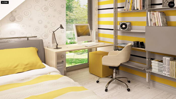 Проект дома U216 - 11 С мансардным этажом дома в Киеве