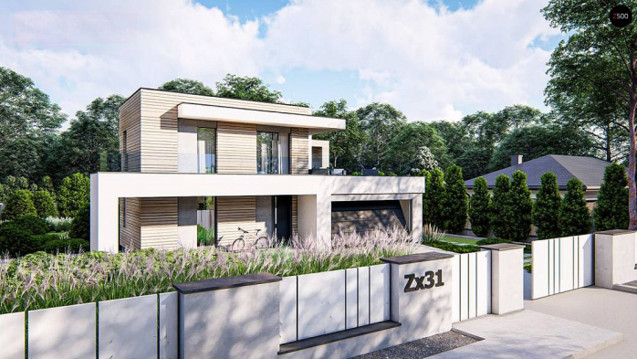 Проект дома Ux31 - 3 Двухэтажные дома в Киеве