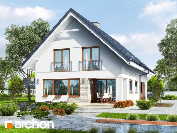 Проект дома Дом в купене (Г2) - 2 С мансардным этажом дома в Киеве