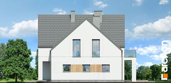 Проект дома Дом в аморфах - 4 С мансардным этажом дома в Киеве