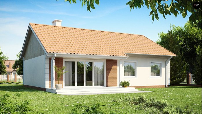 Проект дома U91 - 2 Одноэтажные дома в Киеве