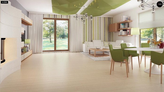 Проект дома U321 - 13 Одноэтажные дома в Киеве