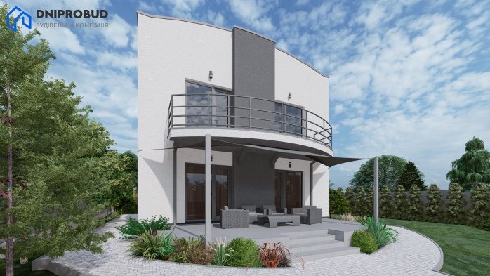 Проект дома Db 25 - 5 Двухэтажные дома в Киеве